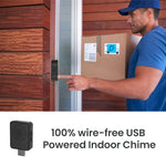 ML18 Mini Ultra Wide Angle Smart Video Doorbell Support Two - way Voice - Trustpick