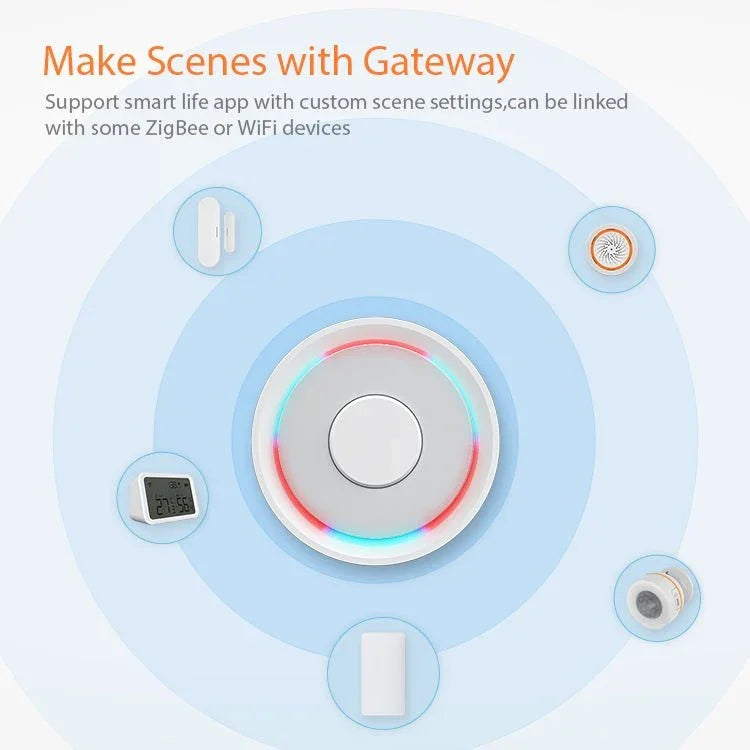 NEO NAS - WS05B Zigbee Water Sensor & Flood Sensor - Trustpick