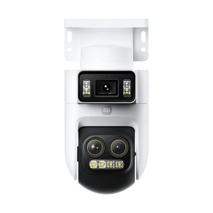 Original Xiaomi Outdoor Camera 4 Pro 3 Lens 9X Zoom 5MP Full Color Night Vision Sound Light Warning Security Camera - Trustpick