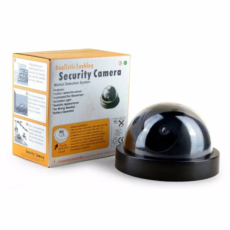 Outdoor Waterproof Infrared CCTV Dummy Dome LED Surveillance Security Camera - Trustpick