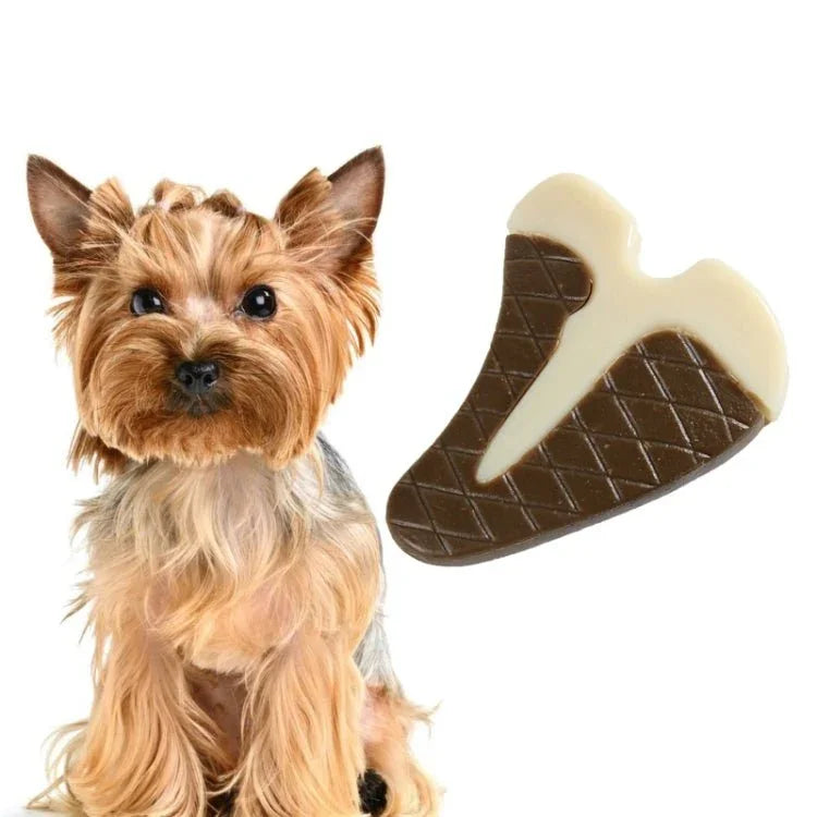 Pet Bite Resistant Toy Nylon Cowhide Molar Teeth Eating Play Bone Dog Toy - Trustpick