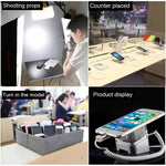 S10 Burglar Display Holder / Anti - theft Display Stand with Remote Control for iPhone / iPod with 8 - Pin Port - Trustpick