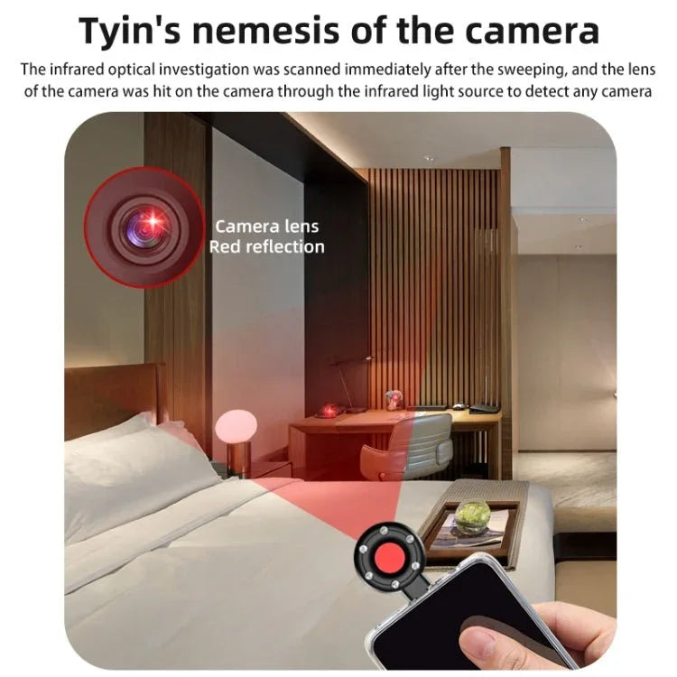 S300 8 Pin Plug Infrared Detector Hotel Camera Anti - Sneak Shooting Scanner - Trustpick