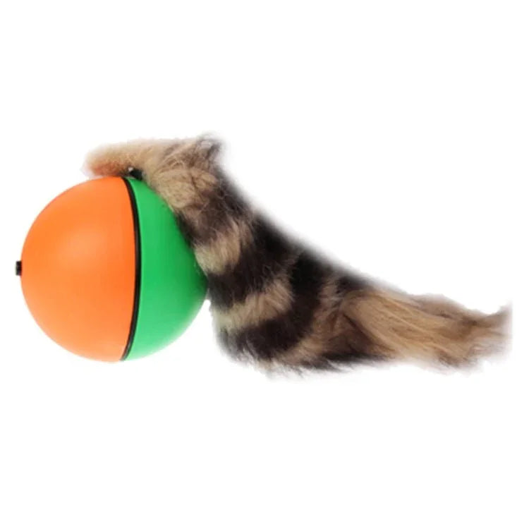 Small Motorized Rolling Chaser Ball Toy for Dog / Cat / Pet / Kid, Random Color Delivery - Trustpick