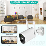 T20 1080P Full HD 4G (EU Version) Solar Powered Camera, Support PIR Human Body Infrared Sensor, Night Vision, Two Way Audio, TF Card - Trustpick
