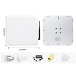 UHF RFID Long Range Integrated Reader with Built - in 9dBi Antenna, Style: Add WiFi Communication - Trustpick
