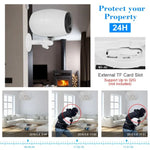 VESAFE VS - DC01 Security HD 720P Two - Way Audio Wireless Wifi IP Camera, Support Night Vision & PIR Detection & TF Card, IP54 Waterproof - Trustpick