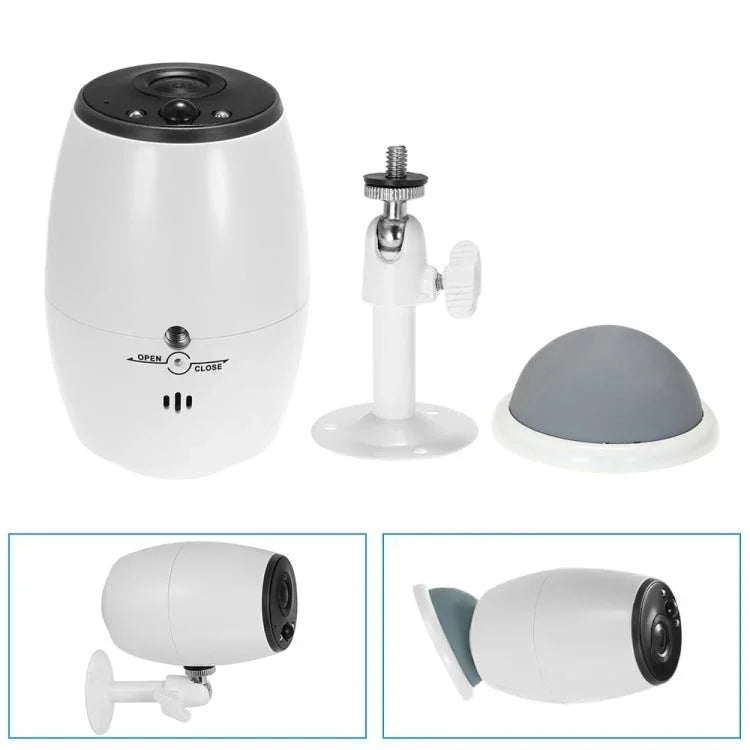 VESAFE VS - DC01 Security HD 720P Two - Way Audio Wireless Wifi IP Camera, Support Night Vision & PIR Detection & TF Card, IP54 Waterproof - Trustpick