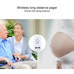VOYE V025A Home Music Remote Control Wireless Doorbell with 38 Polyphony Sounds, US Plug - Trustpick